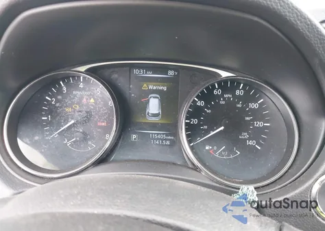 2015 Nissan Rogue Sv from USA, damaged, VIN KNMAT2MV4FP586814